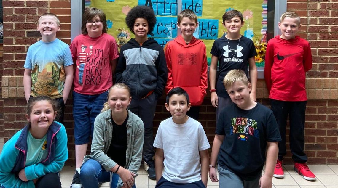 FOURTH GRADERS HONORED